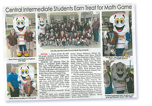 CI Students Earn Treat for Math Game Success