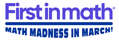 First In Math Madness In March logo small